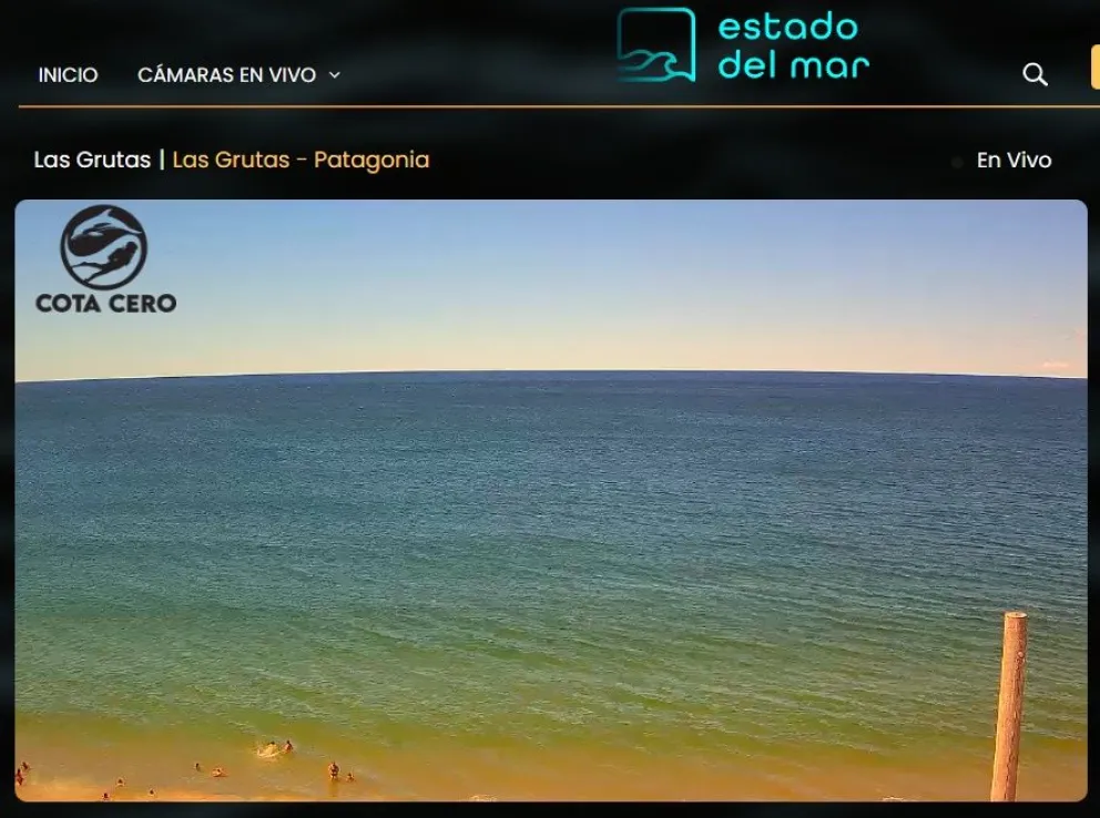 Hay que buscar la página "Estado del mar". Foto Carlos Aguilar/Informativo Hoy.