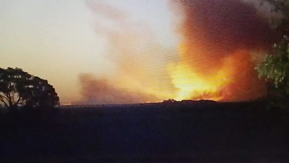 Alerta regional: bomberos de Patagones combaten las llamas en Villarino |  NoticiasNet