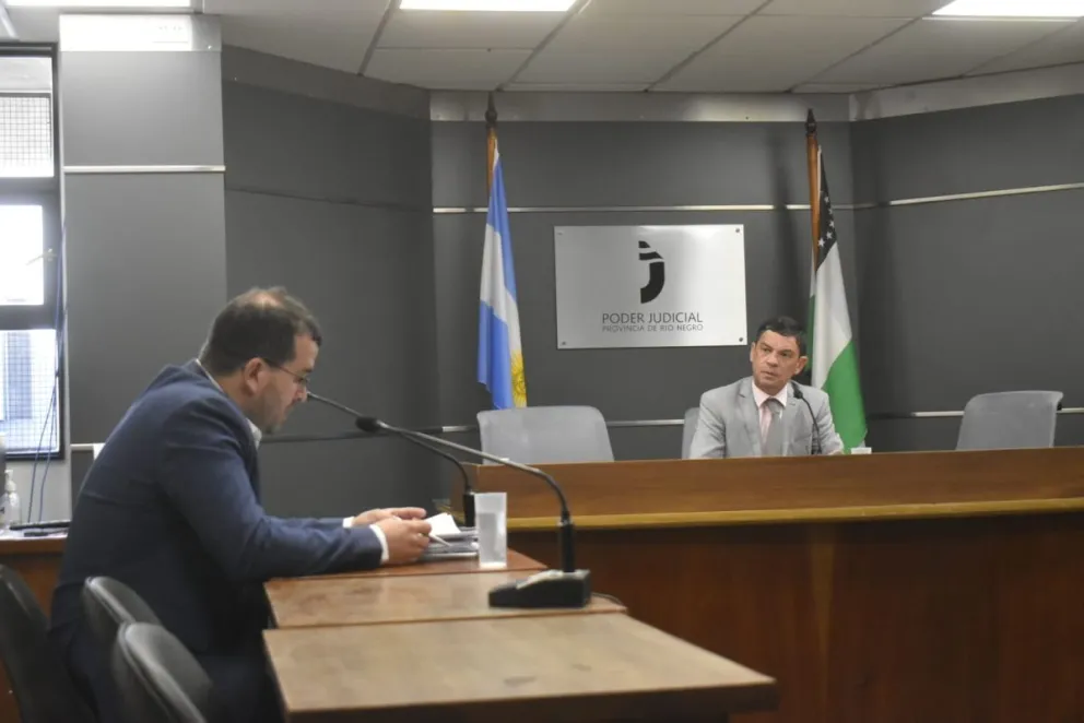 El juez Guillermo González Sacco y el fiscal Pablo Agustín Peralta. Fotos: NoticiasNet