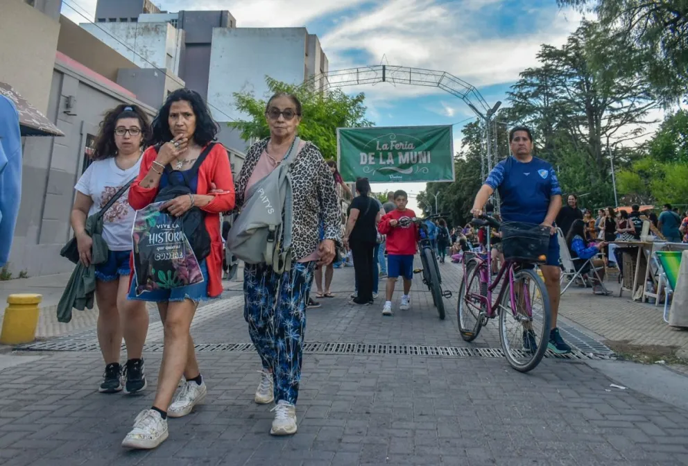 Los comerciantes señalaron que las ventas estuvieron por debajo de otros años. Fotos: Vanesa Schwemmler