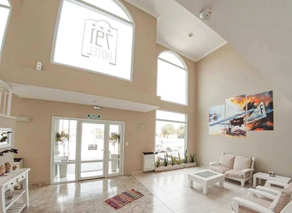 El salón de recepción. Foto gentileza.