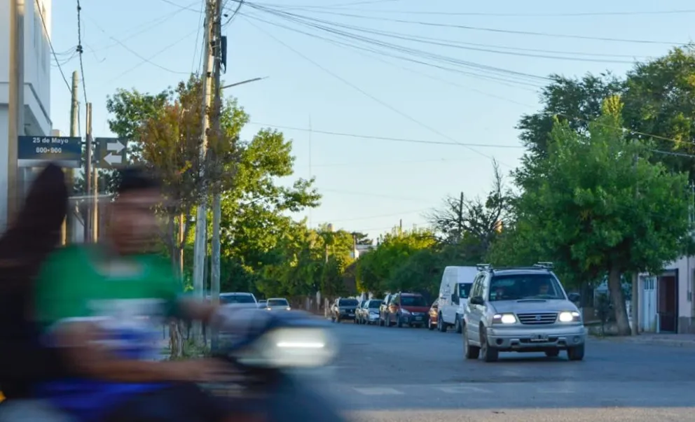 Zona donde cinco años atrás se produjo la colisión. Foto Emanuel Mirenghi.