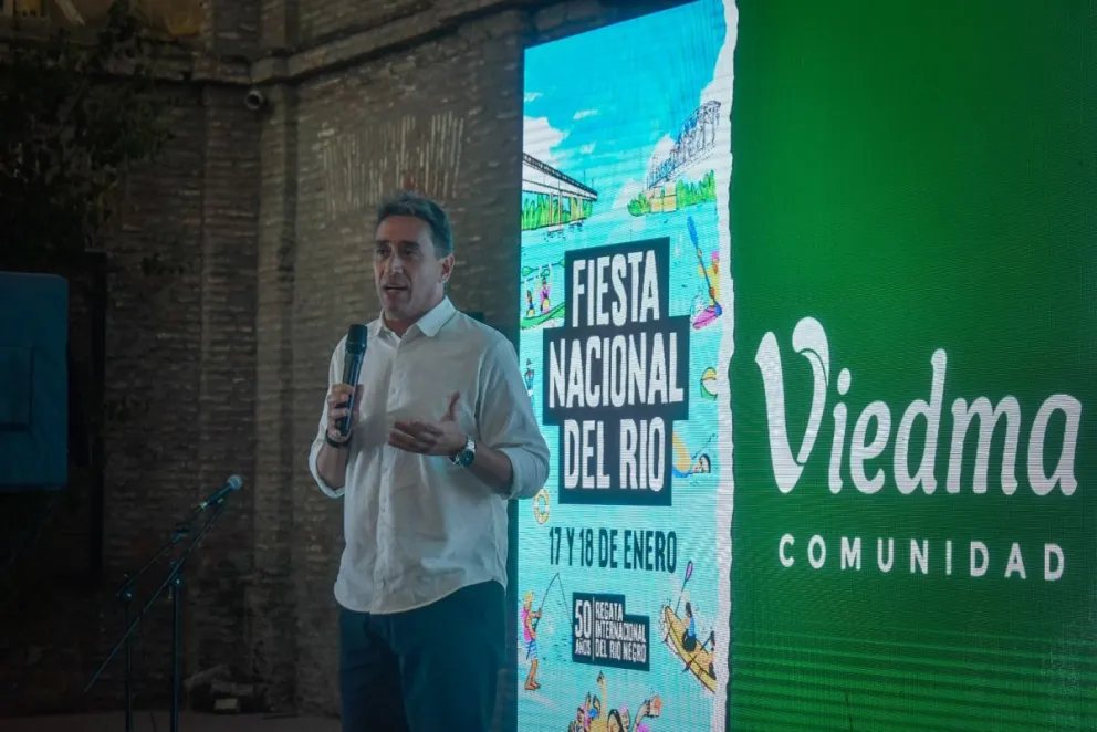 Destacó el fortalecimiento de las juntas vecinales y la proyección de la ciudad. Foto: Vanesa Schwemmler.