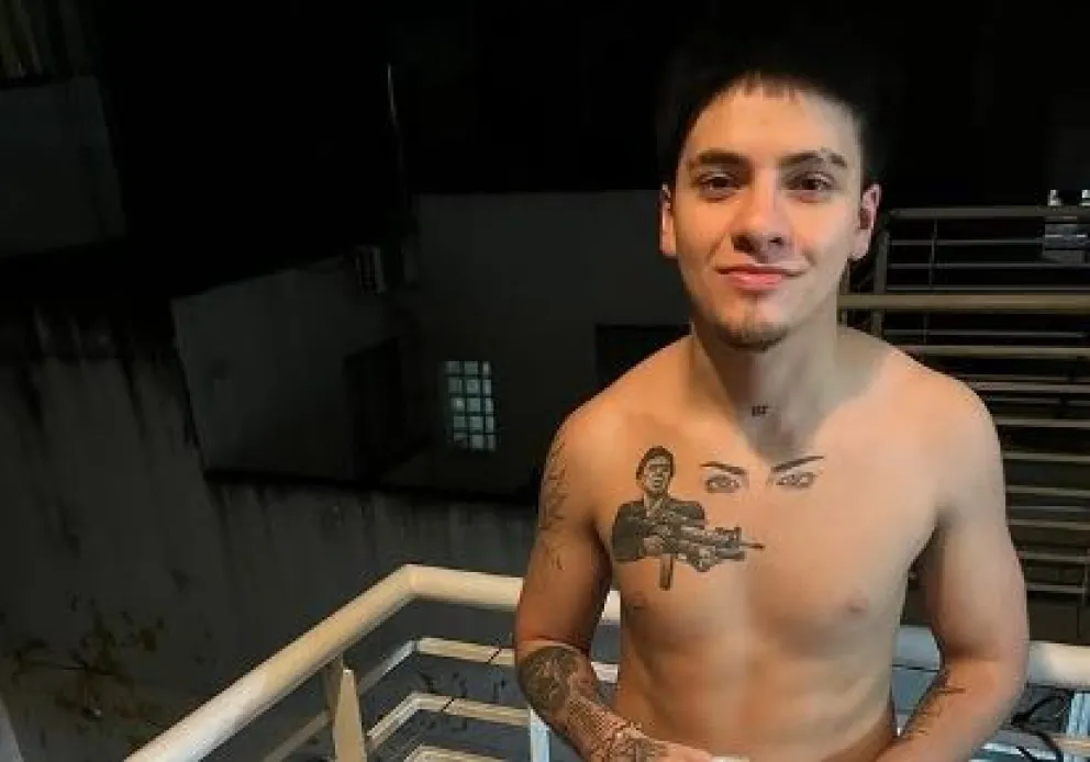 Justin Vega, un viedmense que promete ir por todo en la casa de Gran Hermano. 