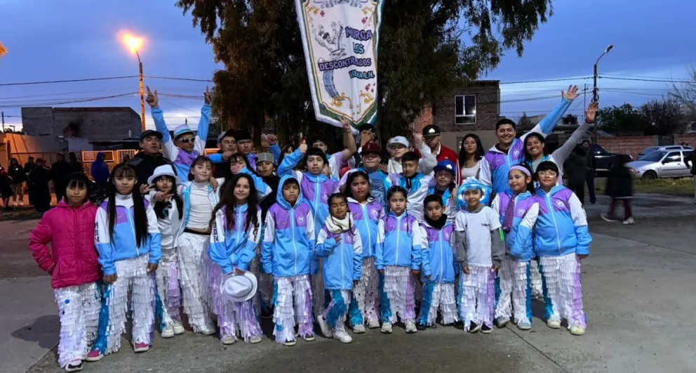 La murga viene creciendo a buen ritmo con chicos y chicas de diferentes barrios. 