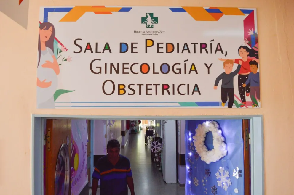 El primer bebé del año en la comarca nació en el Hospital Zatti. Foto: Emanuel Mirenghi