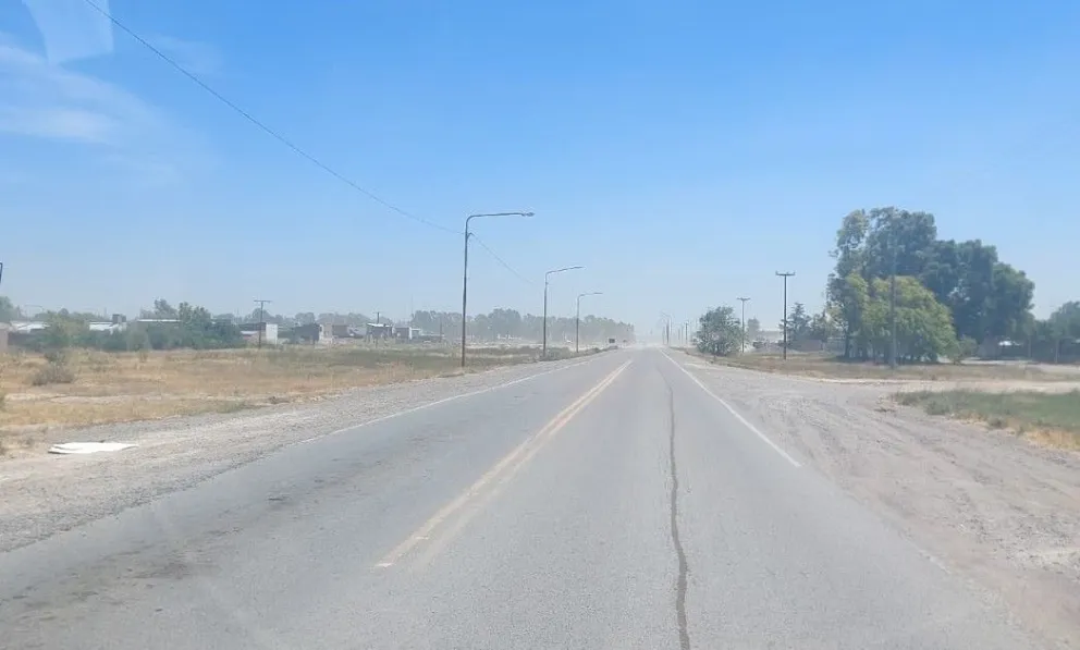 Solicitan manejar con sumo cuidado.