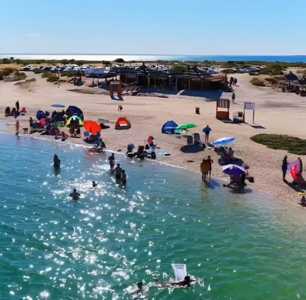 Punta Perdices y una optimización de la playa.