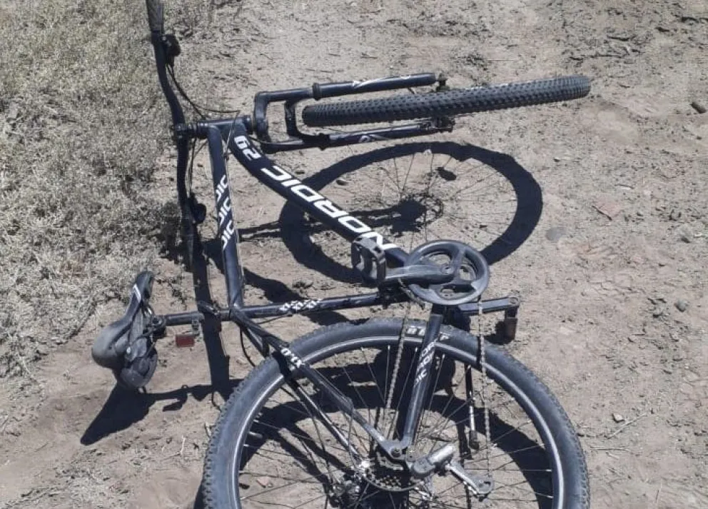 Así quedo: tirada. Foto gentileza.