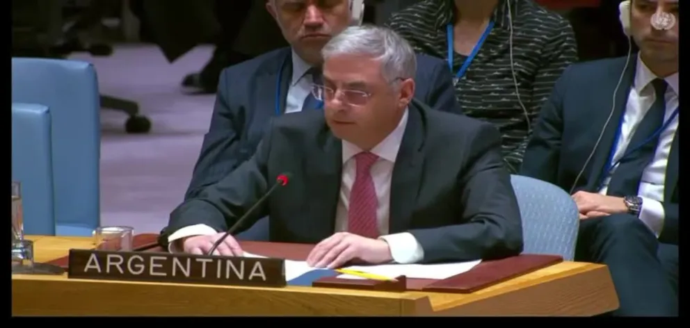 El representante argentino ante la OEA, Carlos Cherniak.