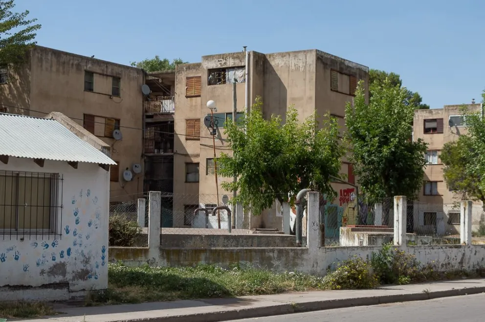 En el barrio Guido se desencadenó el procedimiento policial que hoy es cuestionado por la familia del joven detenido. Foto: Archivo de NoticiasNet.