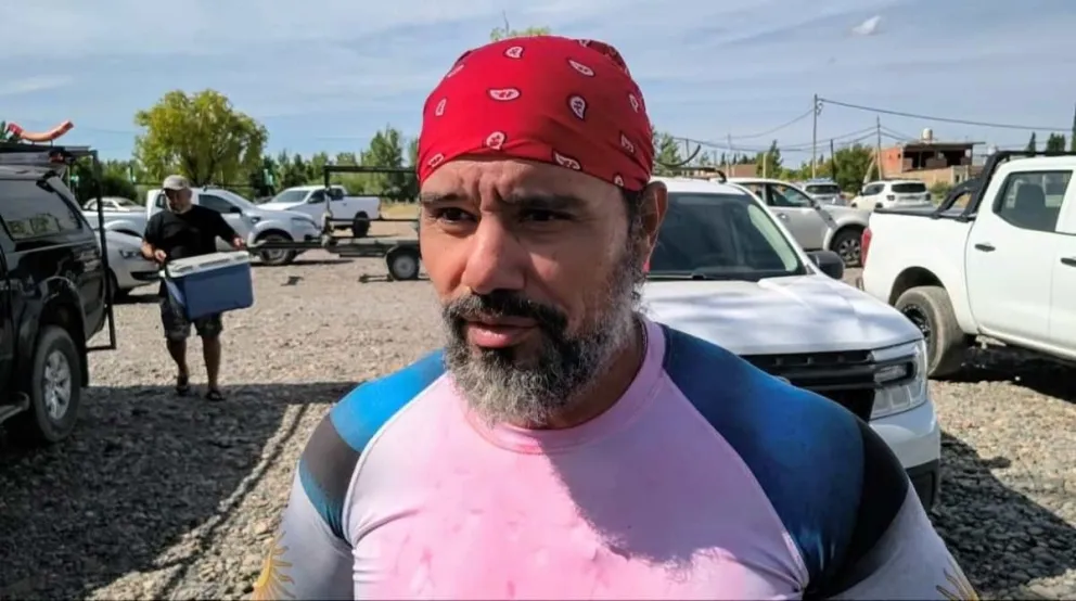 El "Piri" vive una de sus regatas más personales. Foto gentileza Inforo.