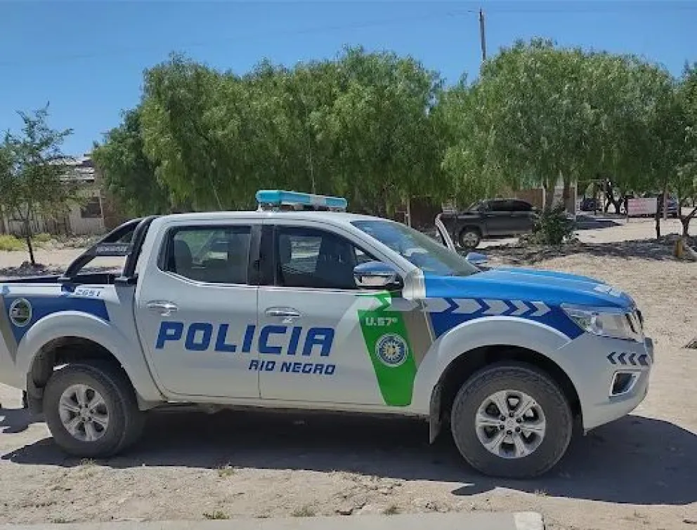 De inmediato concurrió un móvil de esa dependencia policial. Foto gentileza.