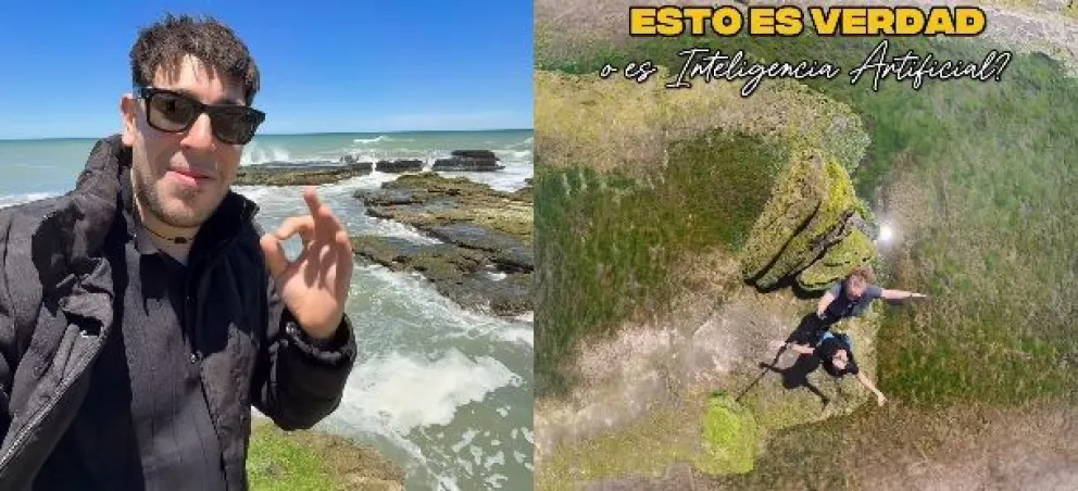 Influencers disfrutaron y recomendaron los paisajes de Viedma. 