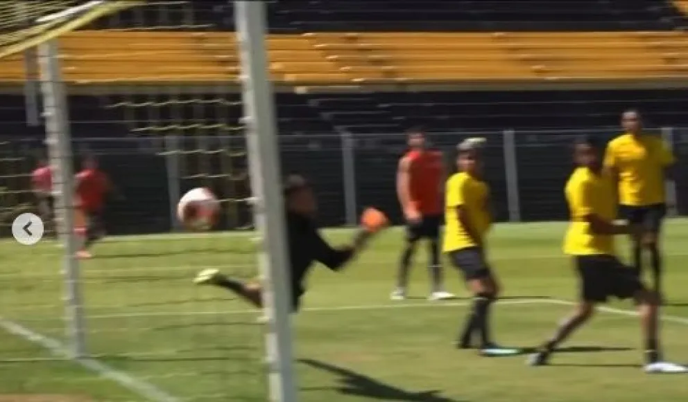 Fedorco fue protagonista en el último amistoso de Independiente de Avellaneda. 