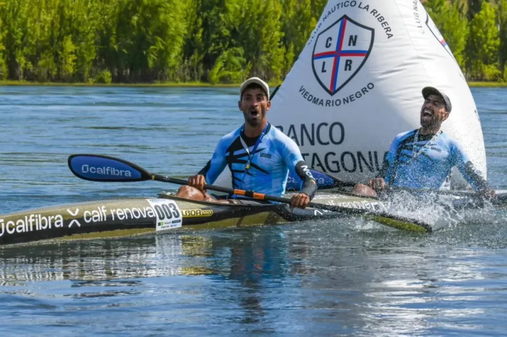 Los neuquinos a paso firme.