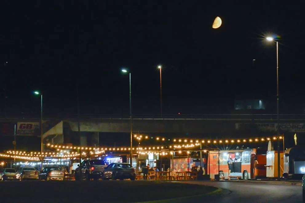 Incidente en el Parque Ferreira de Viedma. Foto archivo. 