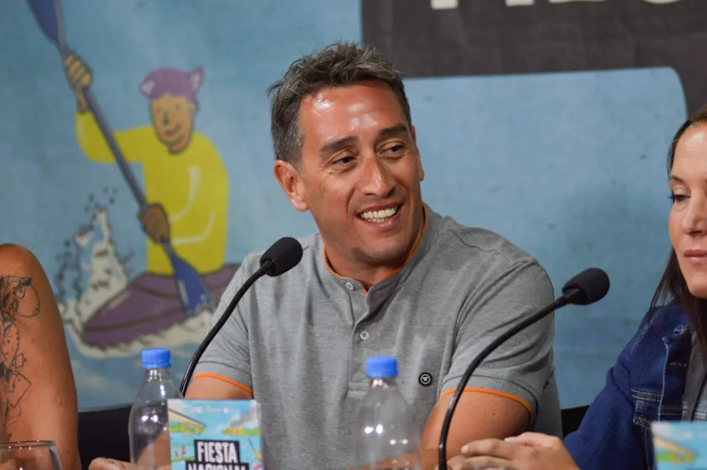 El intendente de Viedma, Marcos Castro. 