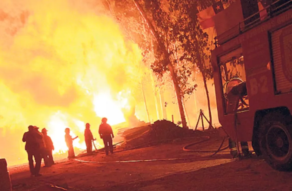 Devastador lo que está ocurriendo la región de Biobio.
