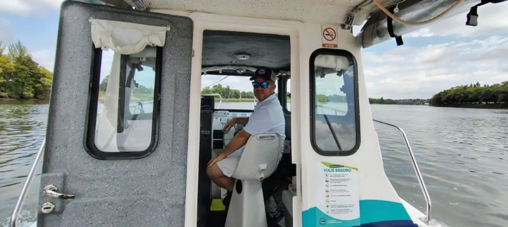 La posibilidad de disfrutar del curso de agua. Foto archivo. 