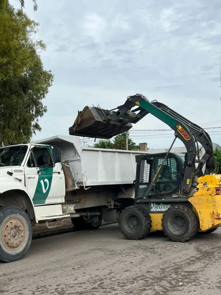 Durante la semana se avanzará con el repaso de calles y el acondicionamiento de espacios públicos.