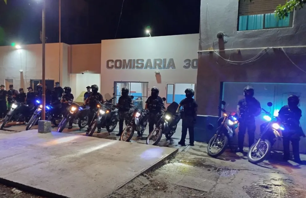 El punto de partida fue la comisaría 30º. Foto gentileza.