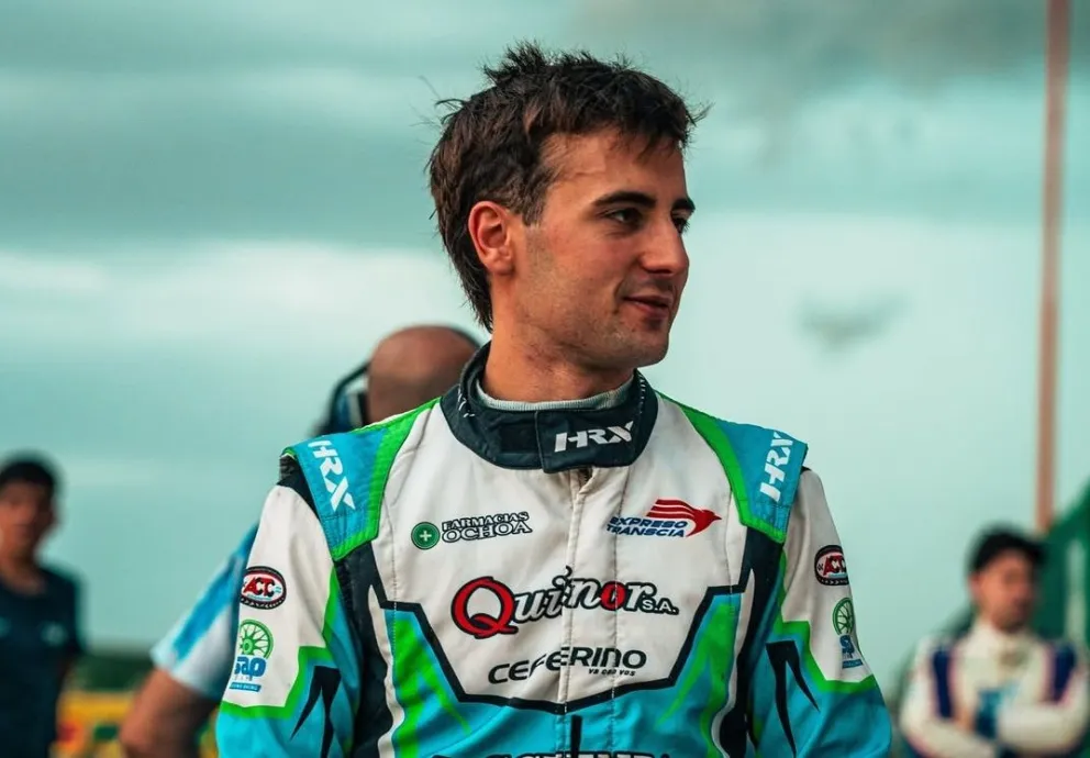 El piloto viedmense, a días de cumplir su sueño y debutar en el TC. 