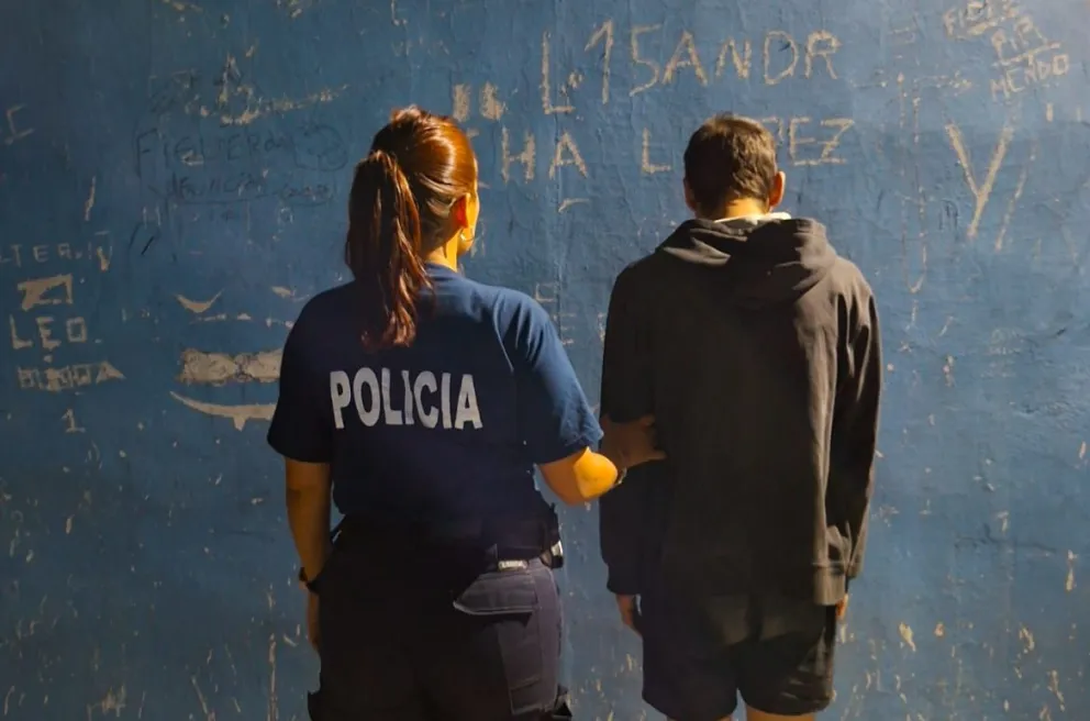 Contra la pared. Foto gentileza.