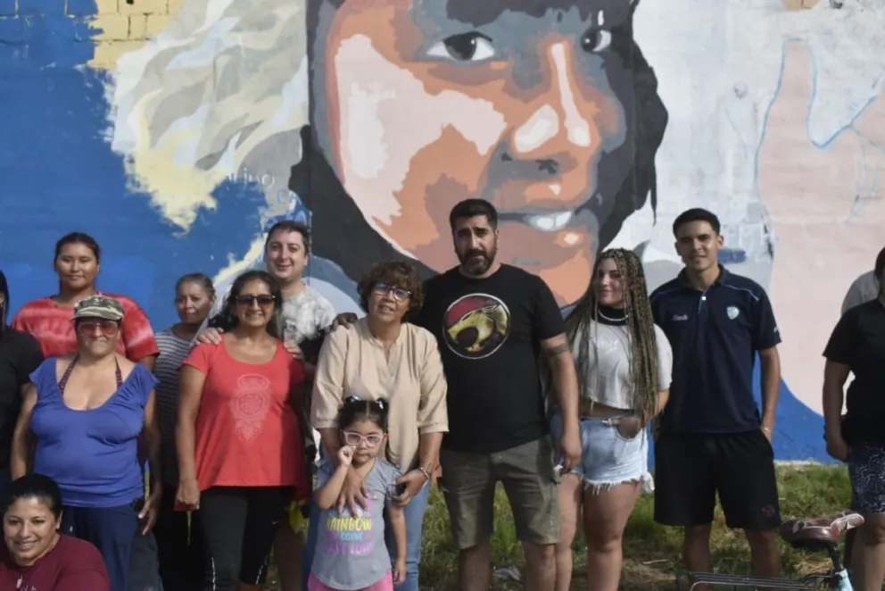 Piden materiales y trabajo para completar la puesta en valor del espacio. Fotos Vanesa Schwemmler.