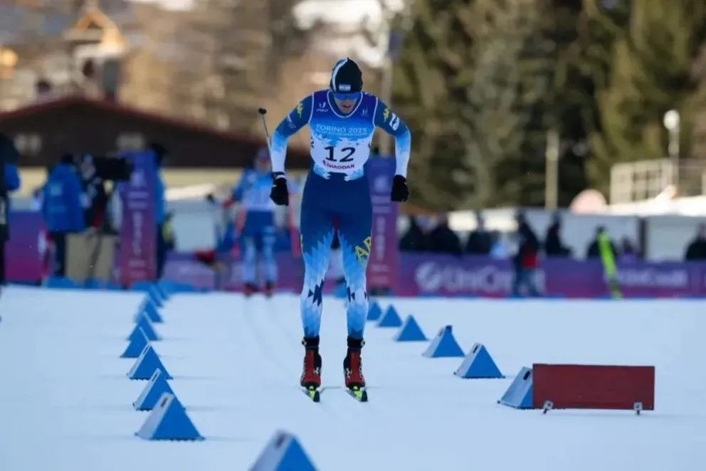 El deportista sigue en ascenso. 