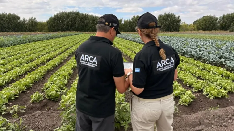 Operativo federal de fiscalización en San Javier. Fotos Gobierno de Río Negro. 