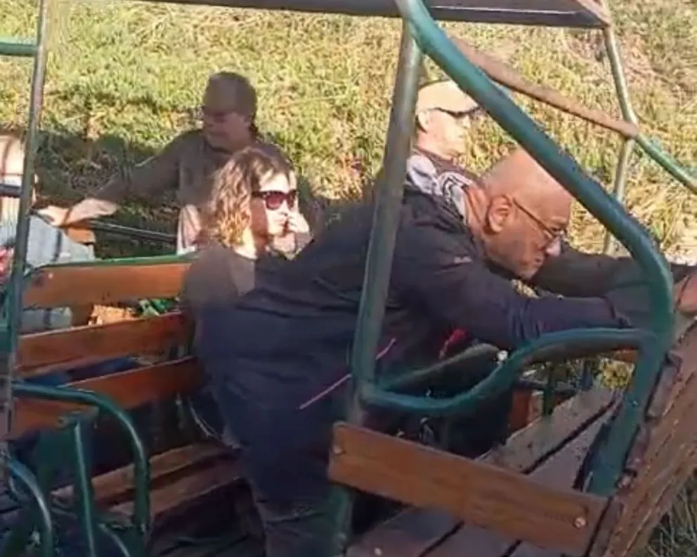 Mario Markic disfrutó de La Lobería con todo su esplendor. 