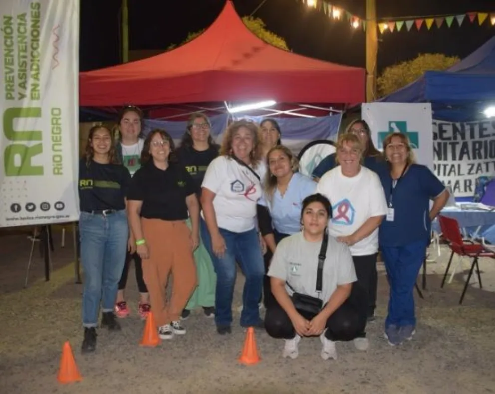 Testeos de salud para toda la comunidad en la Fiesta del Mar y El Acampante. Foto archivo.