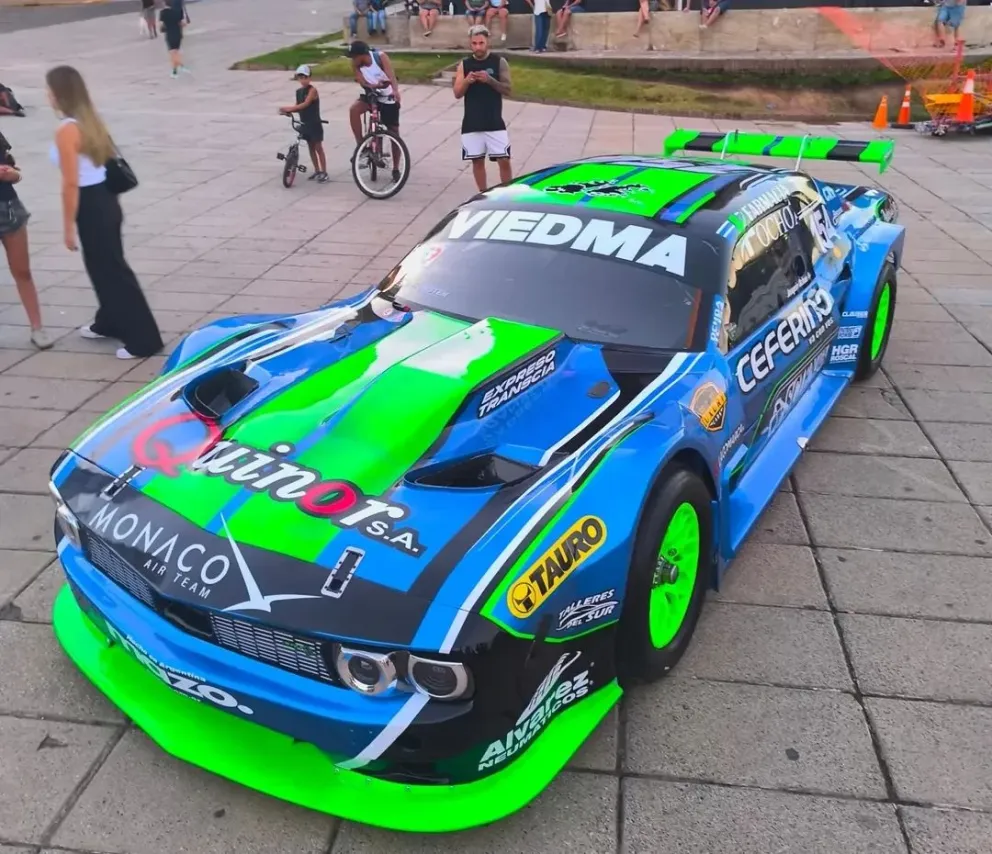 La nueva máquina de Joaquín Ochoa. Foto: Gentileza Campeones. 