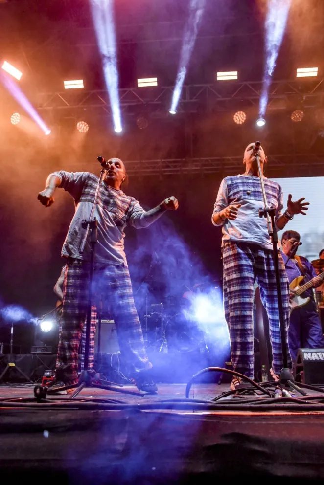 La Bersuit, el espectáculo principal del encuentro festivo anual cerca del mar. Foto archivo.