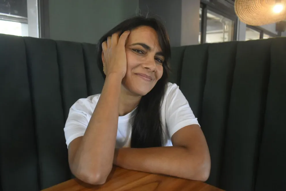 Vivir entre Argentina y España es mi sueño hecho realidad", afirmó Caro Bermudez - Fotos Vanesa Schwemmler.