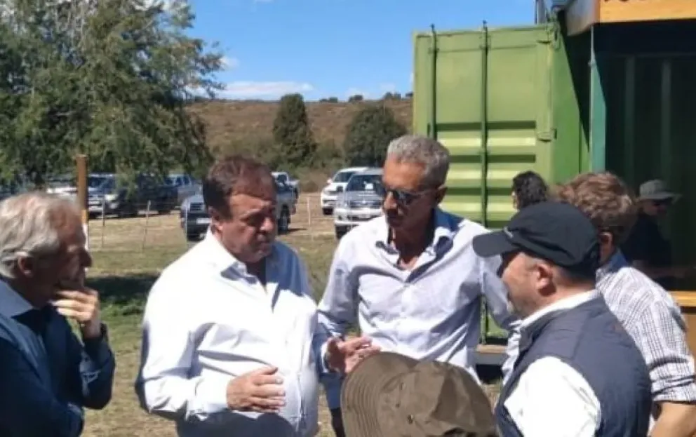 El gobernador se refirió a las acciones desarrolladas durante la semana en el Congreso. Foto gentileza.