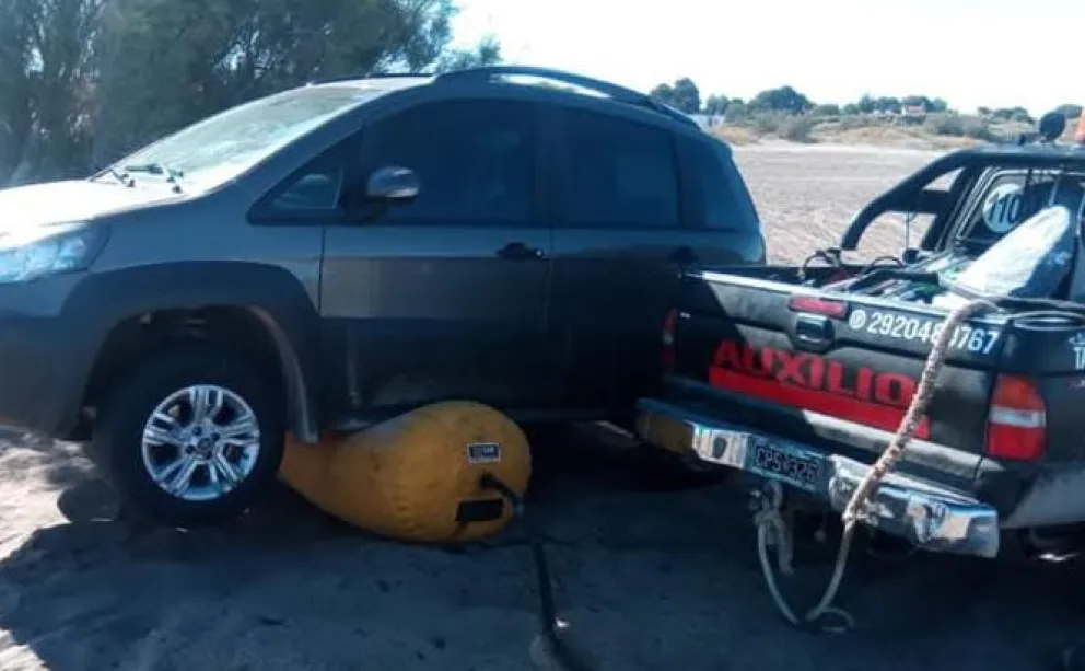 Con experiencia, técnica y años de trabajo, es un referente en la materia llegando a 1030 rescates. Foto: Daniel Teramo. 