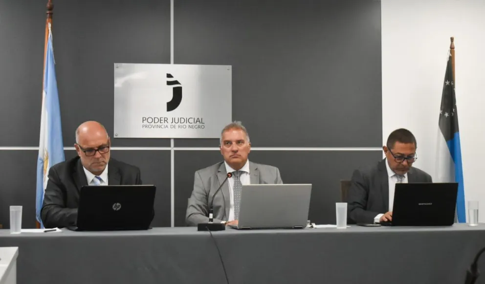 El tribunal que decidirá la suerte de Isaías Veloso. Fotos: Vanesa Schwemmler para NoticiasNet. 