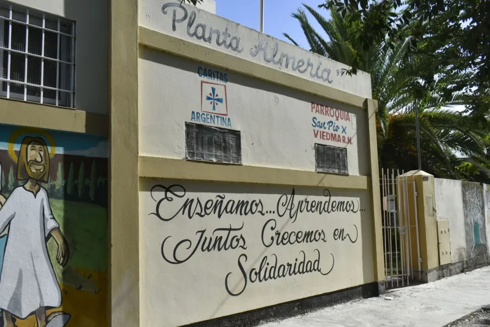 El pánico al amanecer en el establecimiento donde trabajan 40 personas ubicado sobre calle Las Heras al 1200, cerca de una escuela y de la feria municipal. Foto NoticiasNet (archivo) 