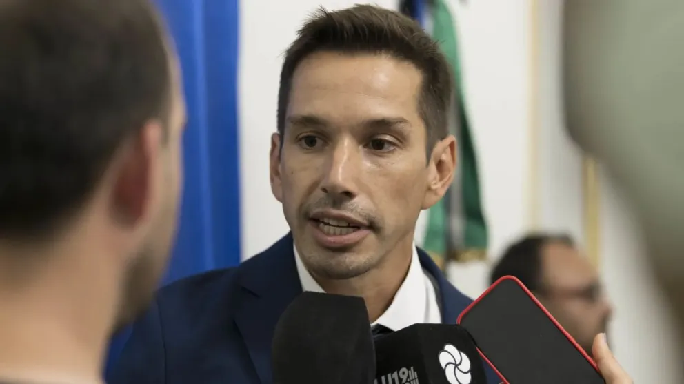 Agustín Ríos, ministro de Gobierno. Foto: Gobierno de Río Negro.