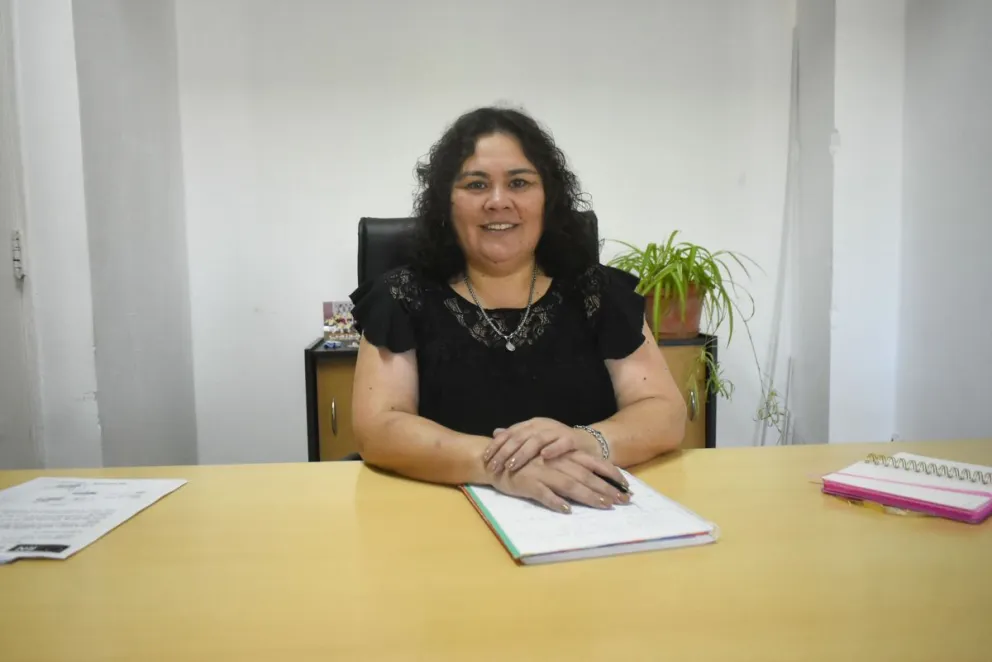 Silbana Cullumilla es quien está a cargo de la Senaf. Fotos: Vanesa Schwemmler