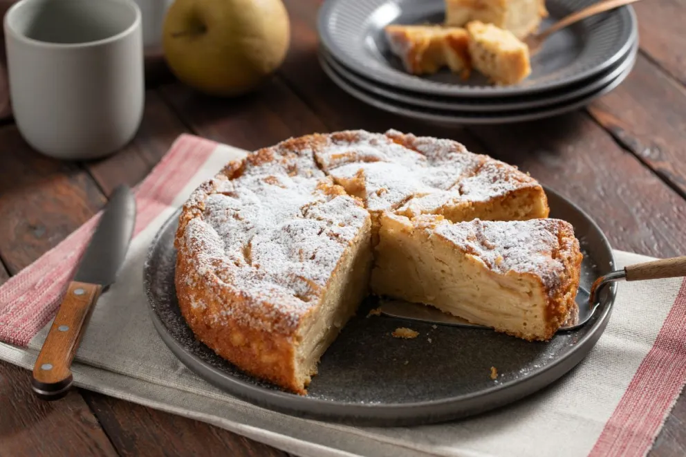 Torta italiana de manzana