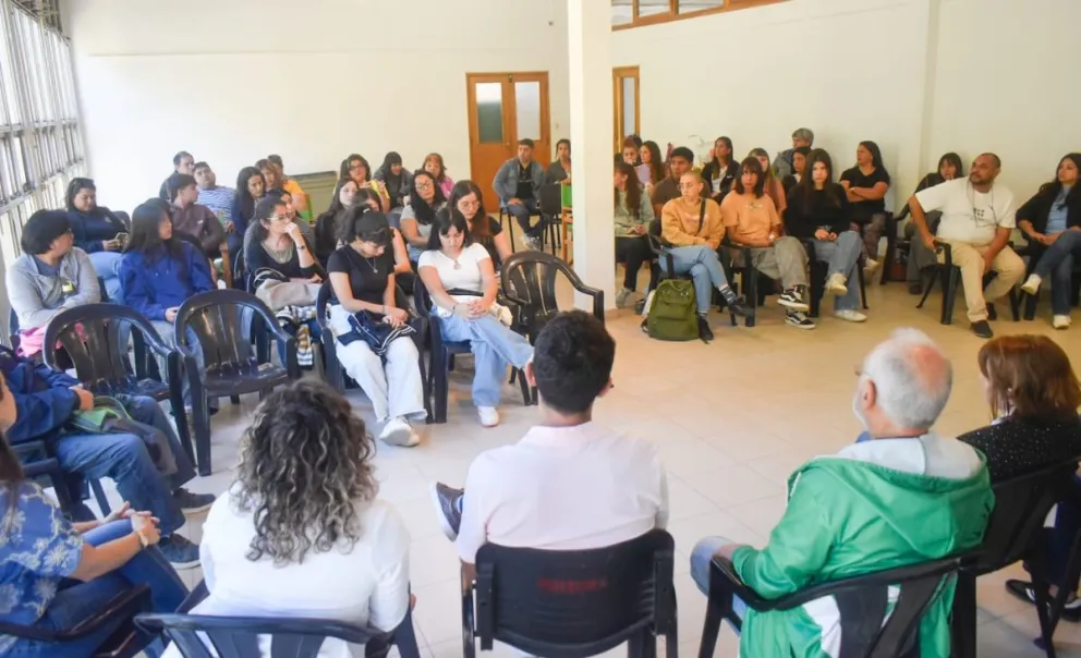 El encuentro fue en las instalaciones del Centro Cultural de Viedma. Foto: Vanesa Schwemmler