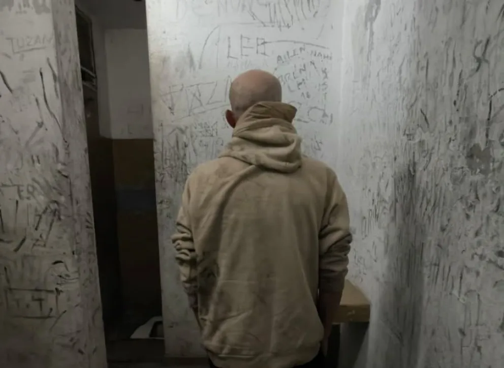 Al calabozo. Foto gentileza.