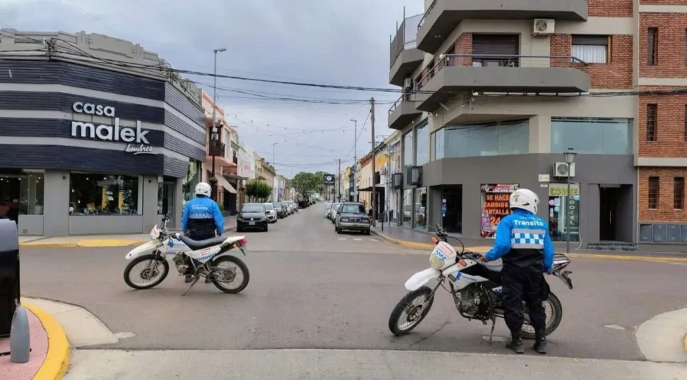 Se verá afectada la circulación en gran parte del casco urbano.