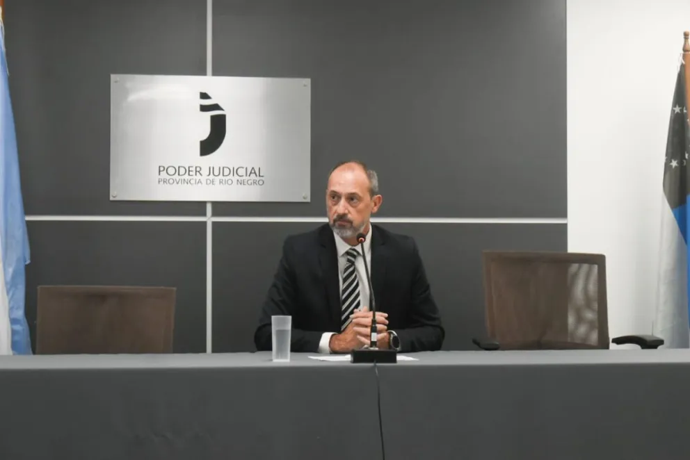 El juez que intervino en el caso, Juan Martín Brussino Kain. Fotos NoticiasNet. 