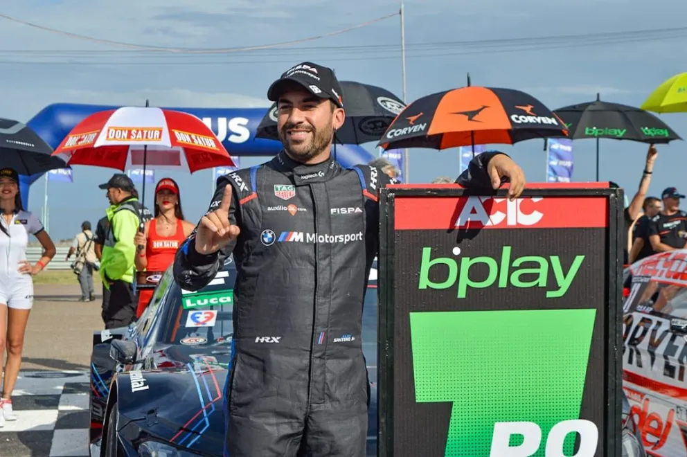 Triunfo para Santero en las pruebas del sábado viedmense. Fotos: Emanuel Mirenghi para NoticiasNet.