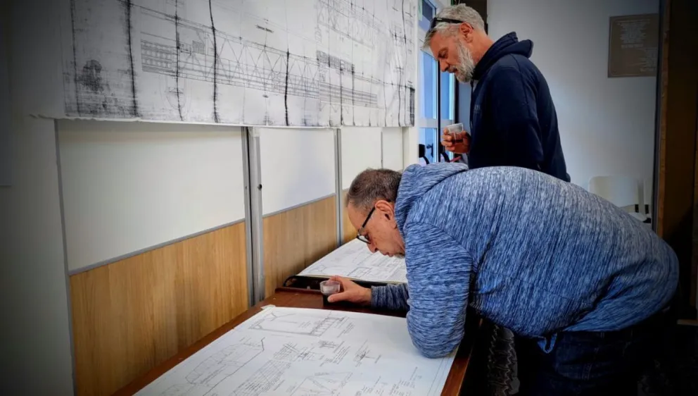 Comenzó el proyecto para resguardar los planos del Puente Viejo 