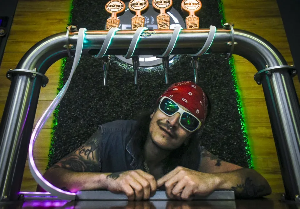 El músico participó de diferentes formaciones y propuestas musicales -fotos: Vanesa Schwemmler. 